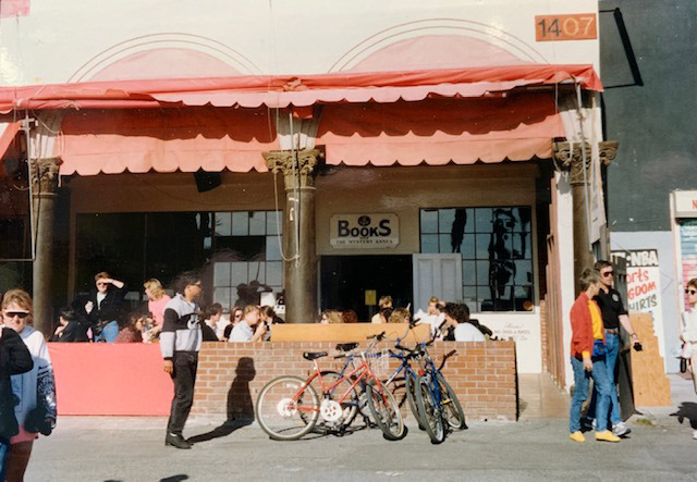 Small World Books exterior historic